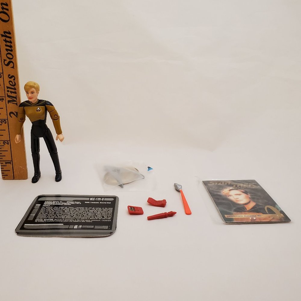 Star Trek: The Next Generation Lieutenant Natasha Yar 4.5"